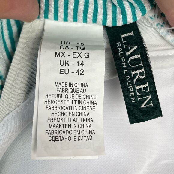 NWOT Lauren Ralph Lauren Two-Piece Bikini Size 10 - Picture 5 of 6